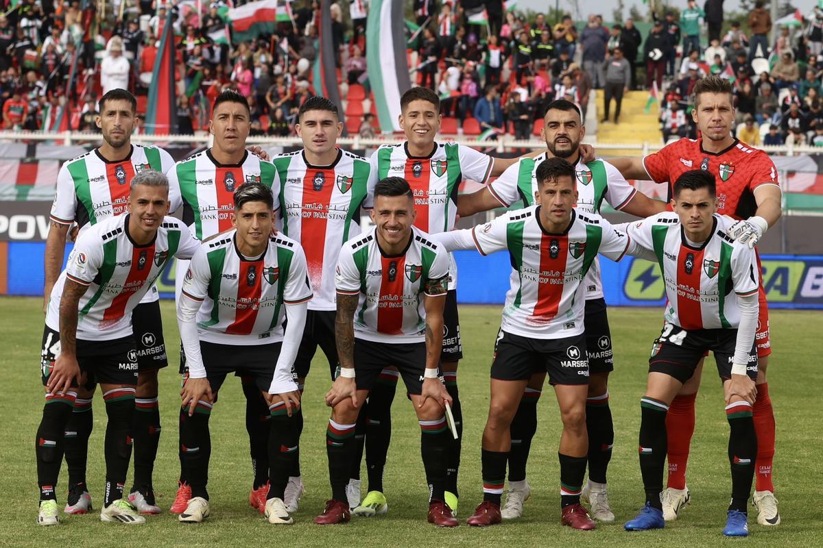 En la Primera División de Chile, Palestino ocupa el 2º lugar de la tabla
