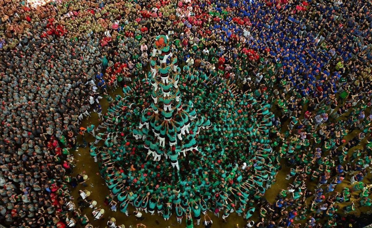 Castellers de Vilafranca.