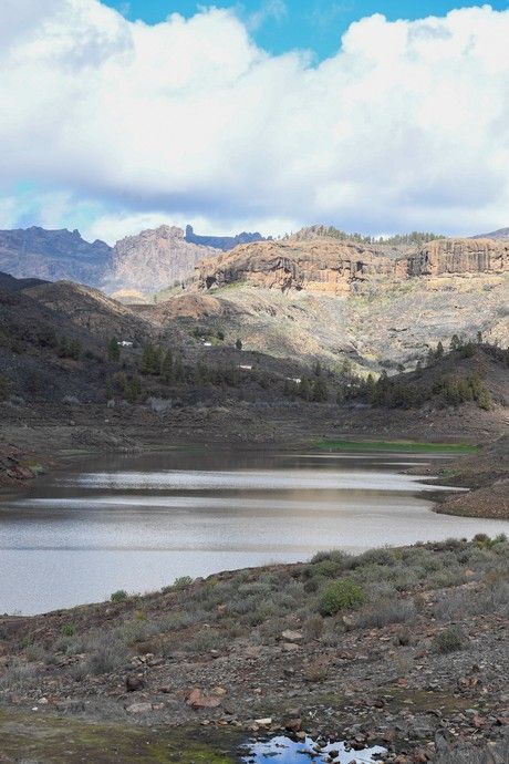 Recorrido por la cumbre y las presas de Gran Canaria tras las últimas lluvias