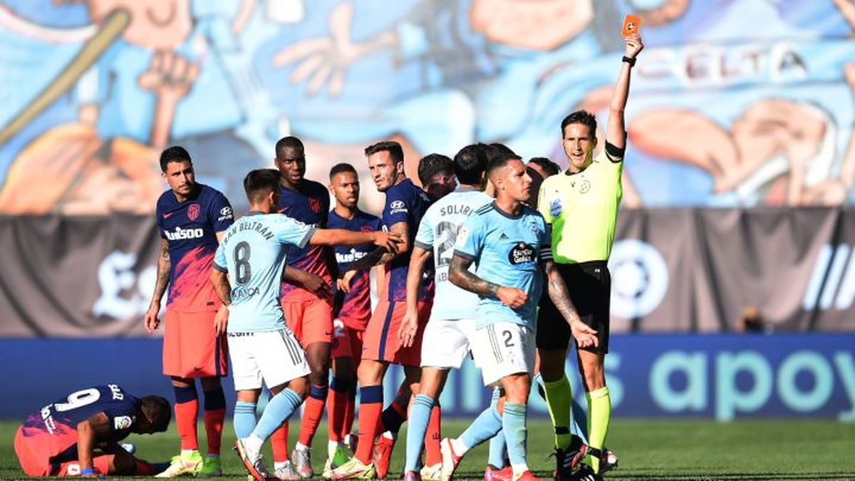 Un acalorado Atlético de Madrid - Celta de Vigo culminó en tres puntos para los de Diego Simeone