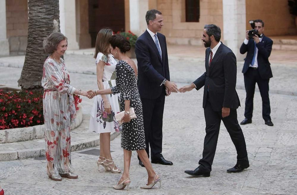 Cóctel de Felipe VI en la Almudaina