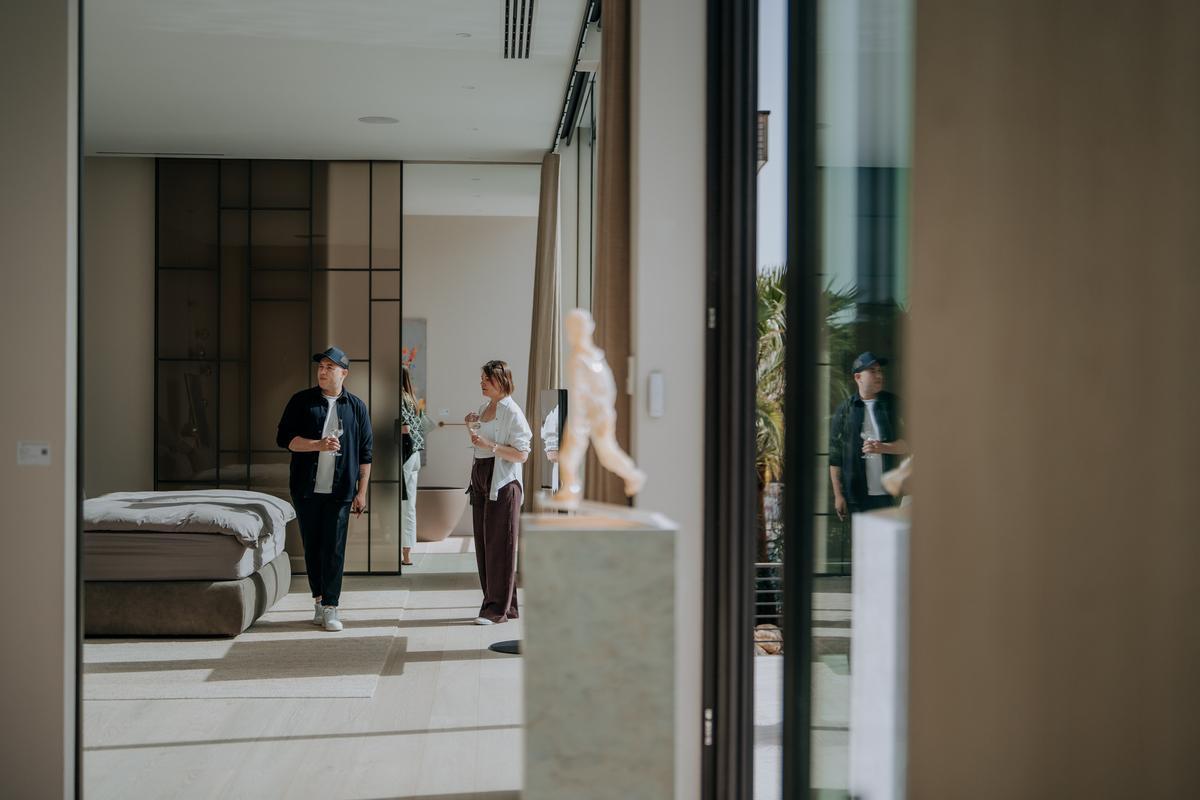 Britt und Ralph Hagedorn machen ihre Villa auf Mallorca zur exklusivsten Galerie der Insel