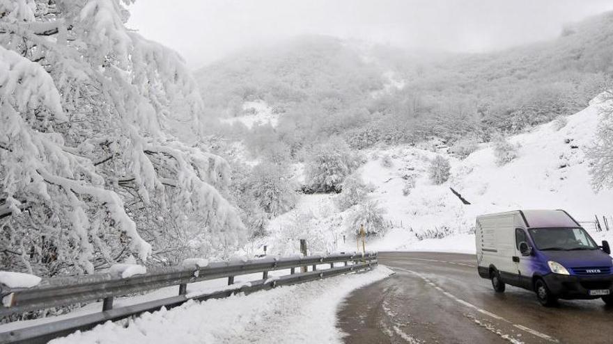 Asturias, en alerta amarilla por nieve