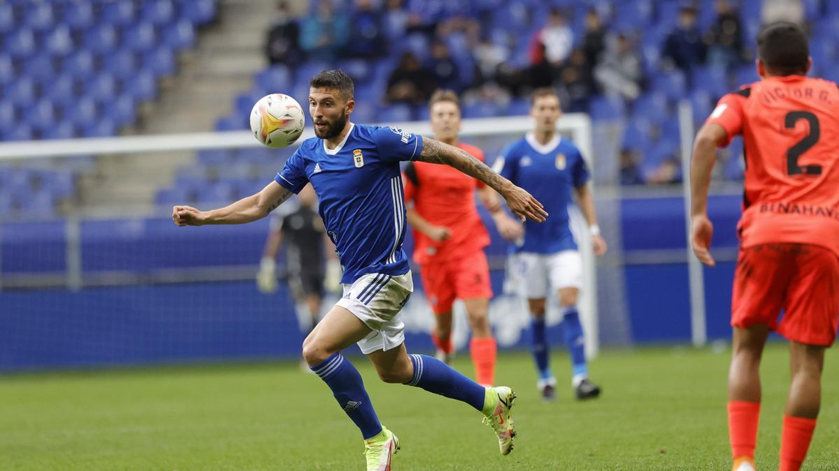 El partido del Oviedo, en imágenes