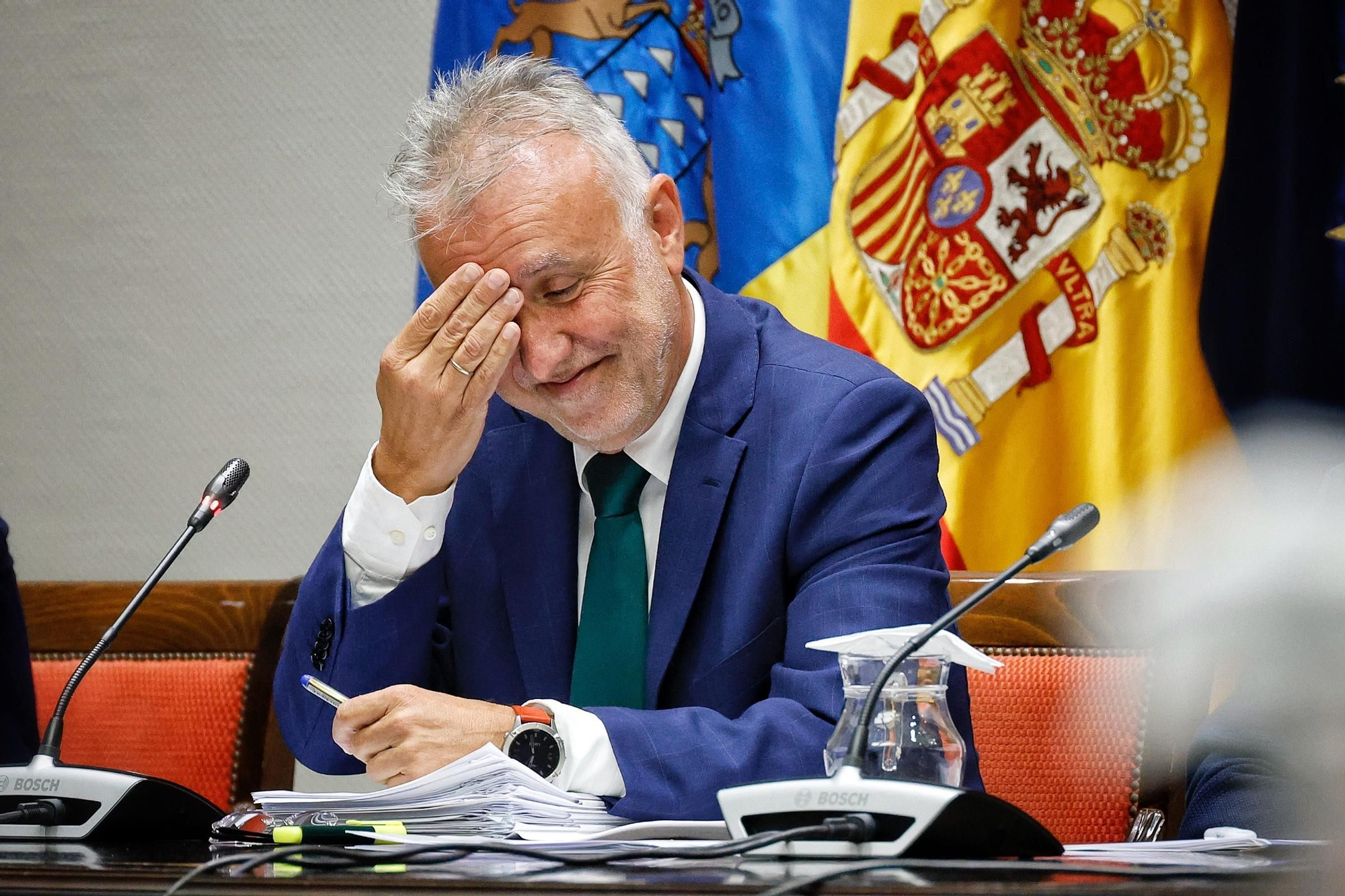 Comparecencia de Ángel Víctor Torres en el Parlamento de Canarias