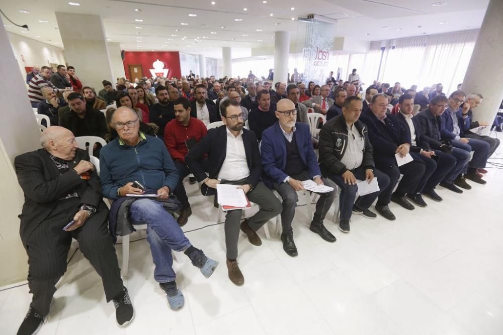 El consejo de administración del Real Murcia aprueba la ampliación