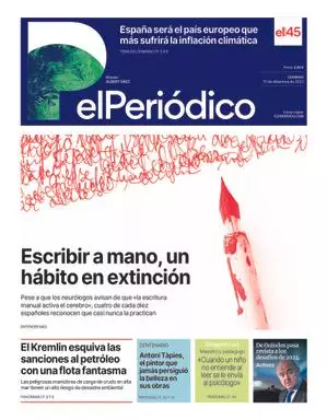 La portada de EL PERIÓDICO del 10 de diciembre de 2023, en PDF