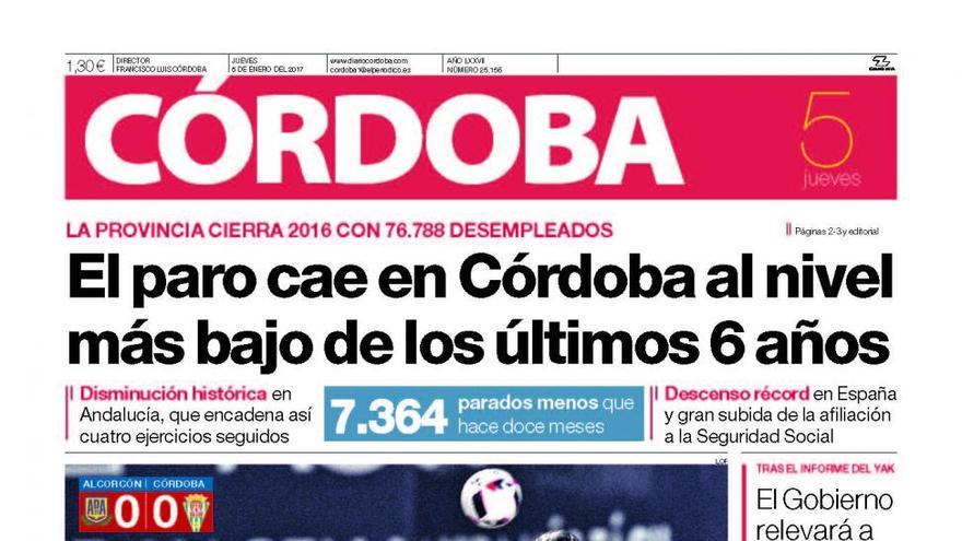 La portada de CÓRDOBA