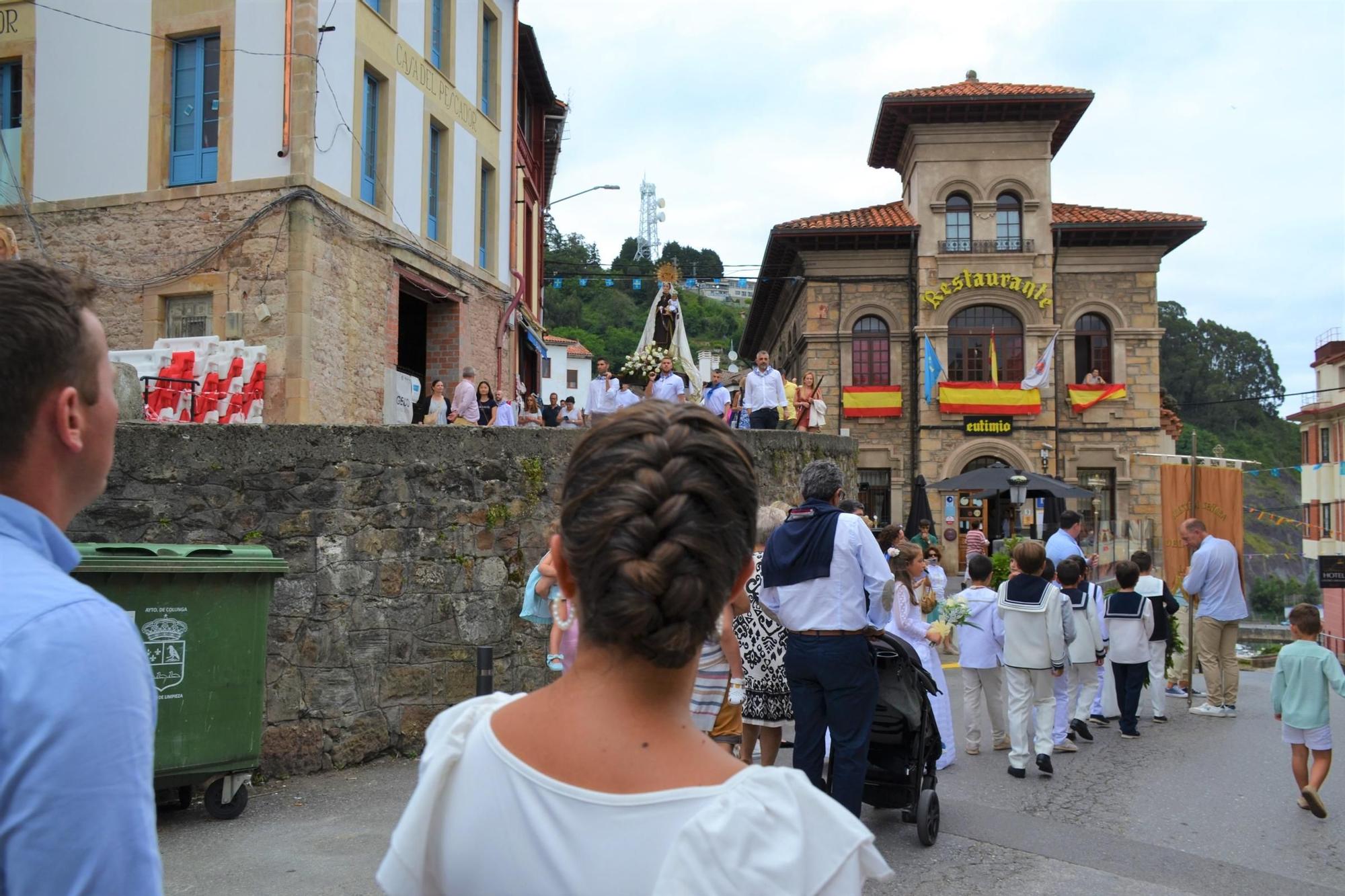Lastres celebró la Virgen del Carmen