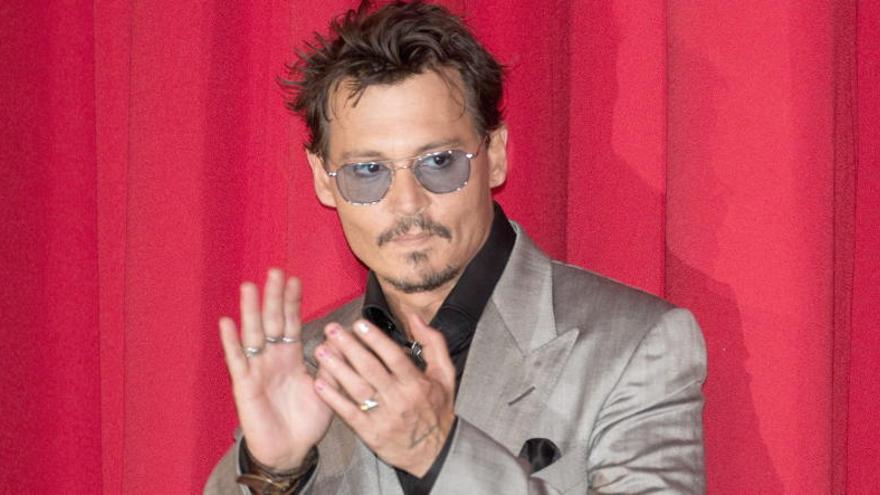 Johnny Depp en el estreno de un filme en 2013.