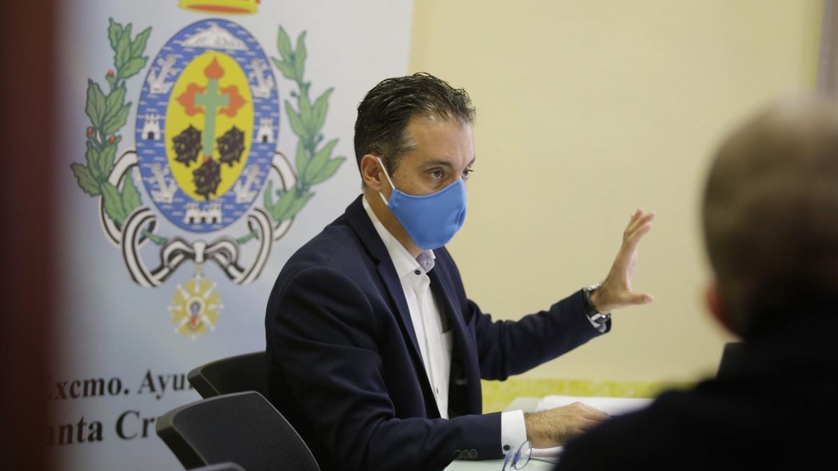 Carlos Tarife, concejal de Servicios Públicos en le Ayuntamiento de Santa Cruz.
