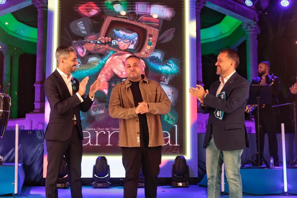 Presentación del cartel del Carnaval de Santa Cruz de Tenerife