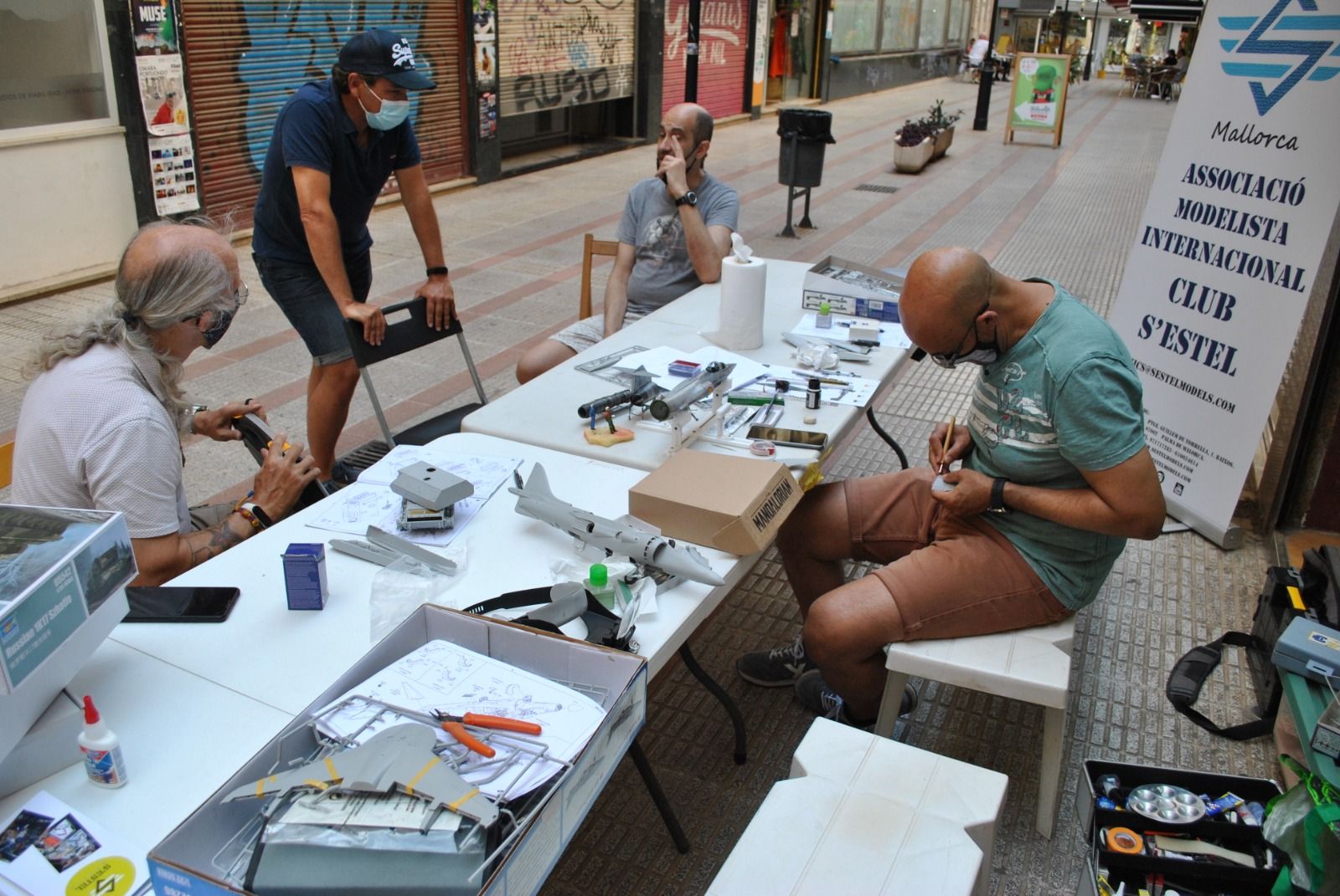 Maratón de modelismo en Palma