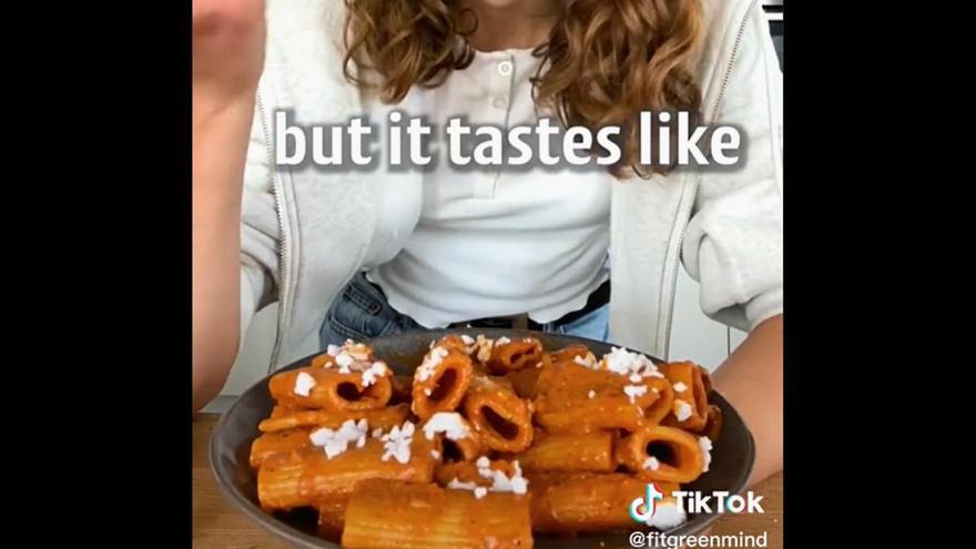 Esta es la receta de pasta viral en TikTok que se hace en 15 minutos