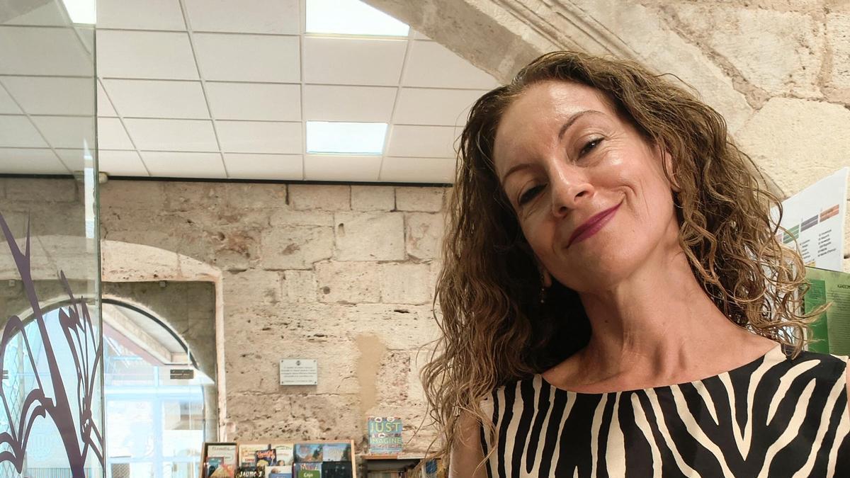 Teresa Gomis, bibliotecària de Guadassuar.
