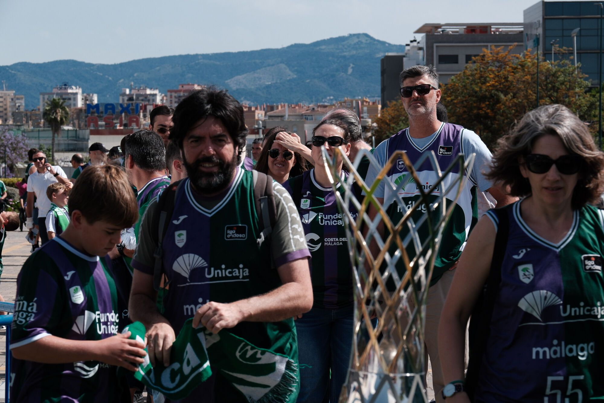 Imágenes de la celebración del título de la BCL en el Carpena