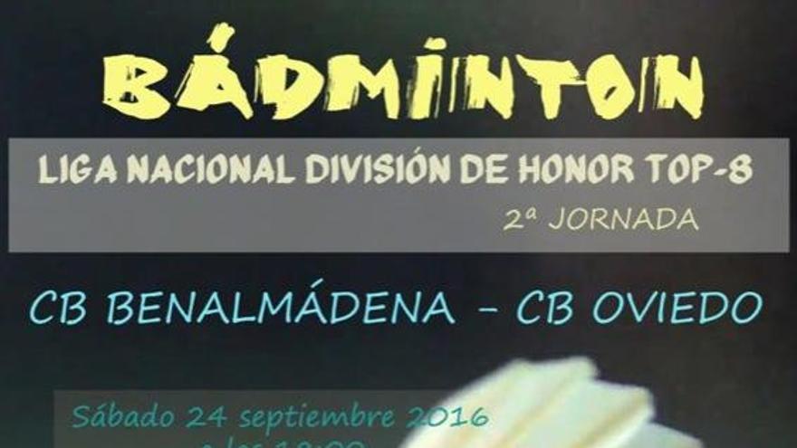 El Bádminton Benalmádena estrena la temporada como local ante el CB Oviedo