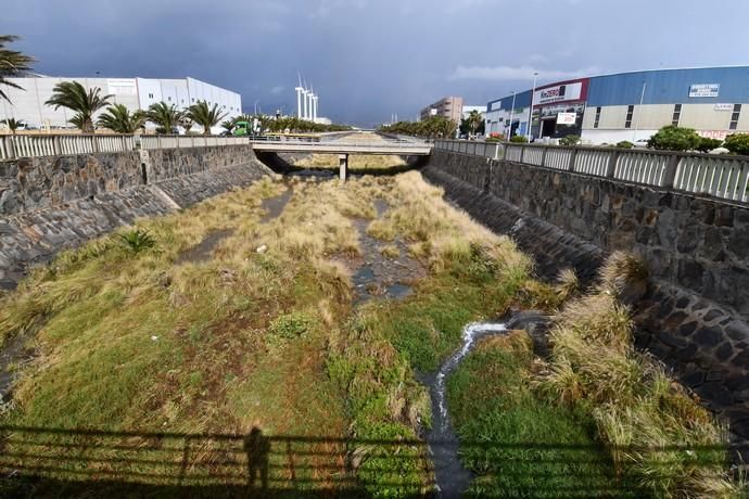 03/04/2019 ARINAGA. AGÜIMES. Lluvia en Arinaga, barranco Canal de Arinaga. Fotógrafa: YAIZA SOCORRO.  | 03/04/2019 | Fotógrafo: Yaiza Socorro