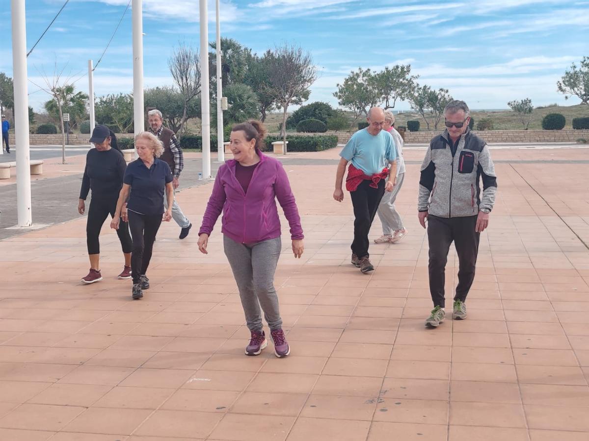 Participantes en una actividad.