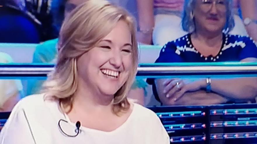 Marisa, durante su prueba en el concurso Ahora Caigo de Antena 3