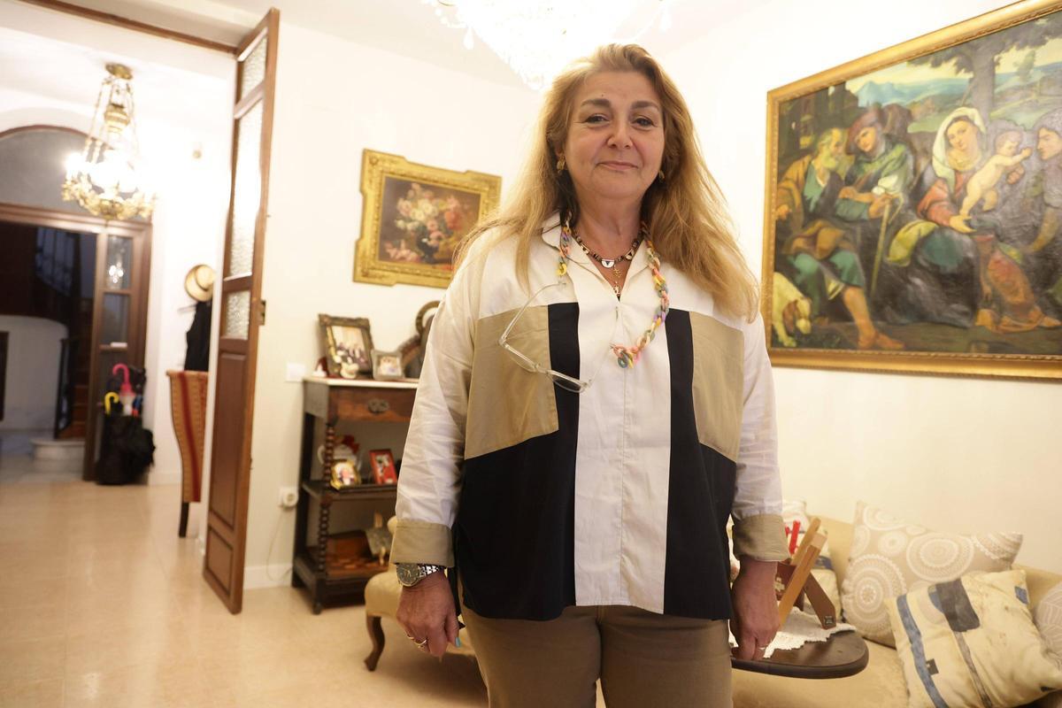 La profesora Lourdes Albarrán.