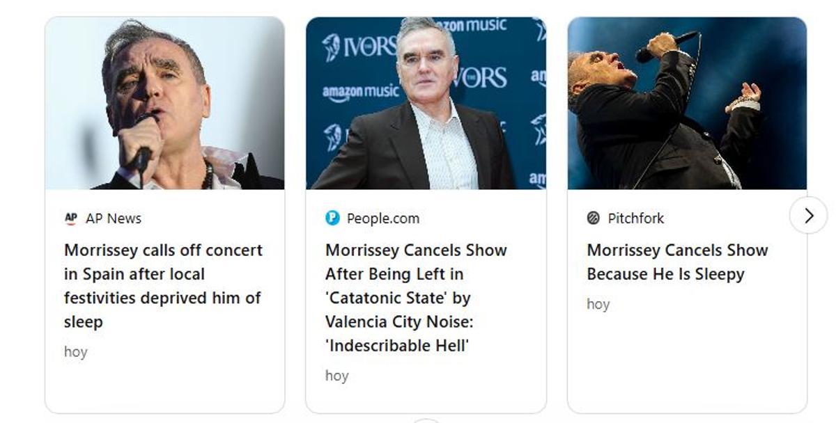 La noticia en los medios británicos y norteamericanos.