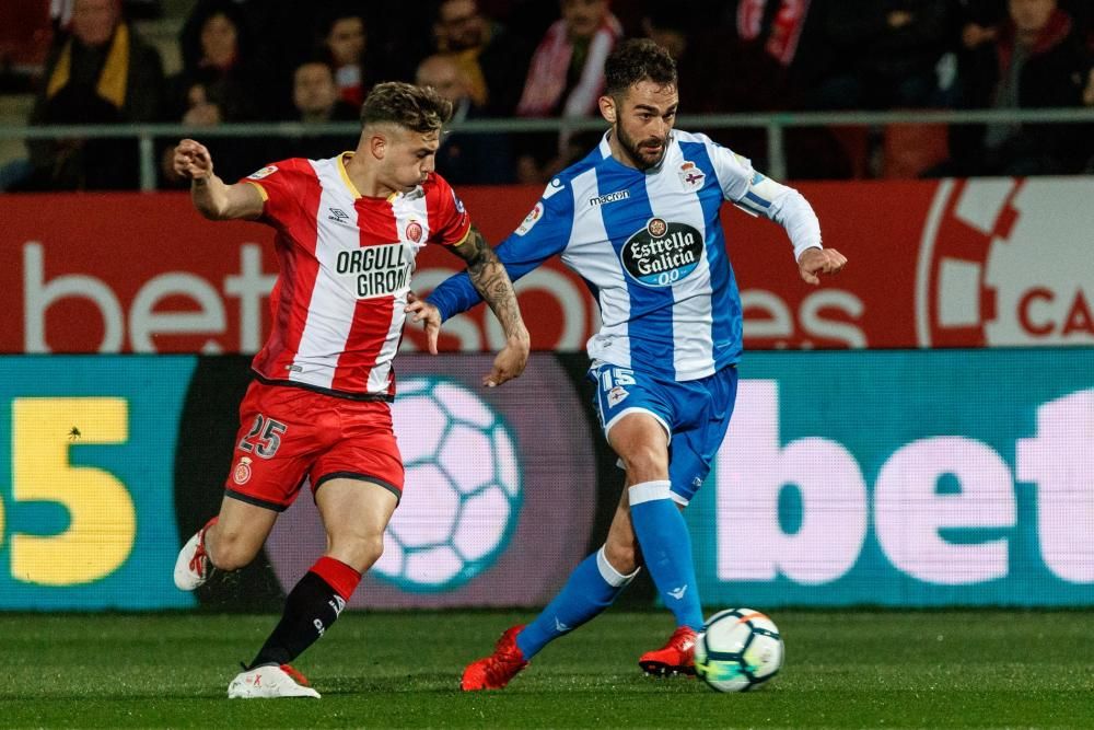 El Dépor cae con claridad en Girona