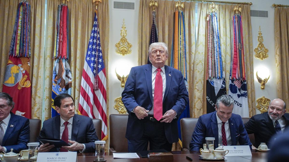 El presidente de Estados Unidos, Donald Trump