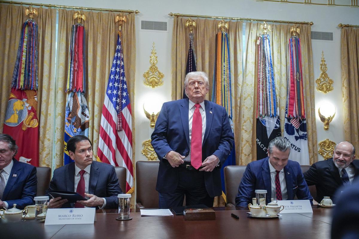 El presidente de Estados Unidos, Donald Trump