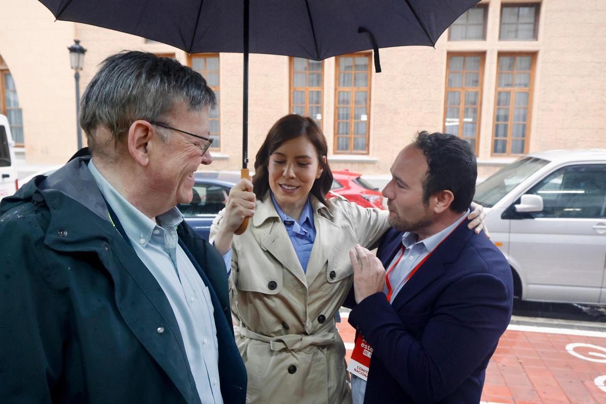 Arranca el Comité Nacional del PSPV en València con Ximo Puig y Diana Morant