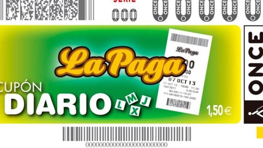 Cupón de la ONCE, Tríplex y Súper ONCE del lunes 13 de agosto