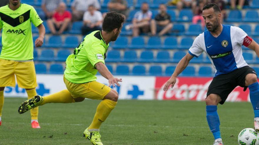 Partido de ida entre Hércules y Eldense