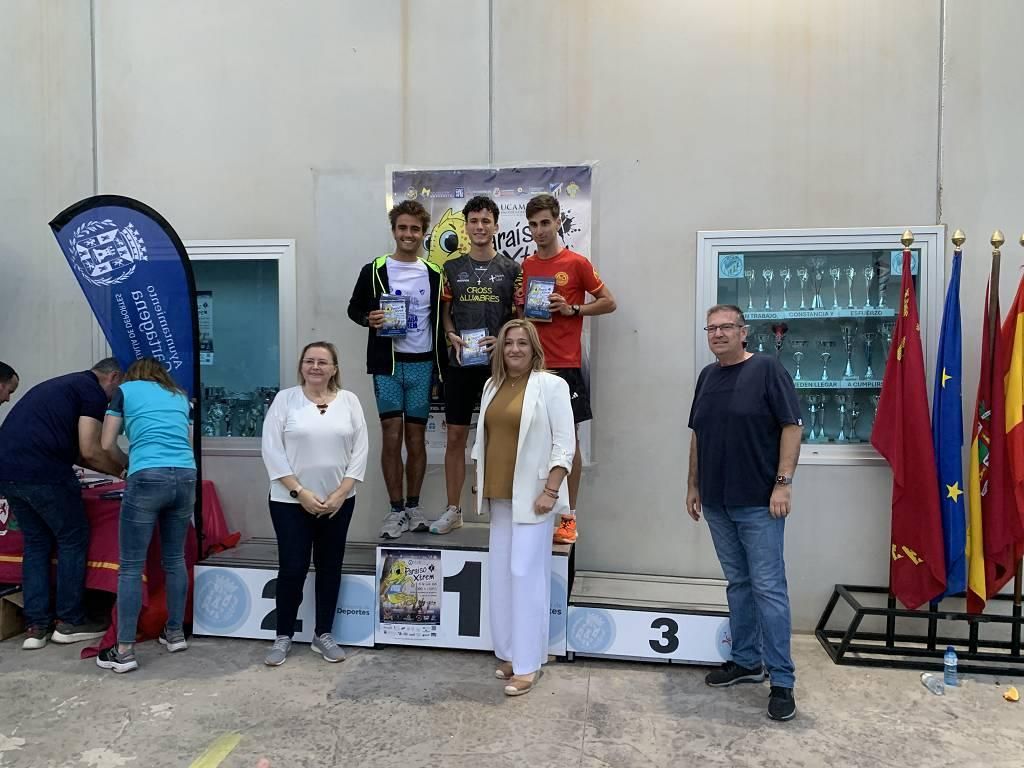 Entrega de premios del Cross Paraíso Xtreme