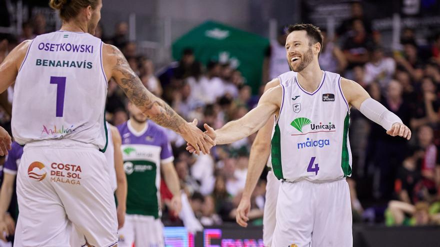 El Unicaja se queda a una victoria de la cuarta plaza en Liga Endesa