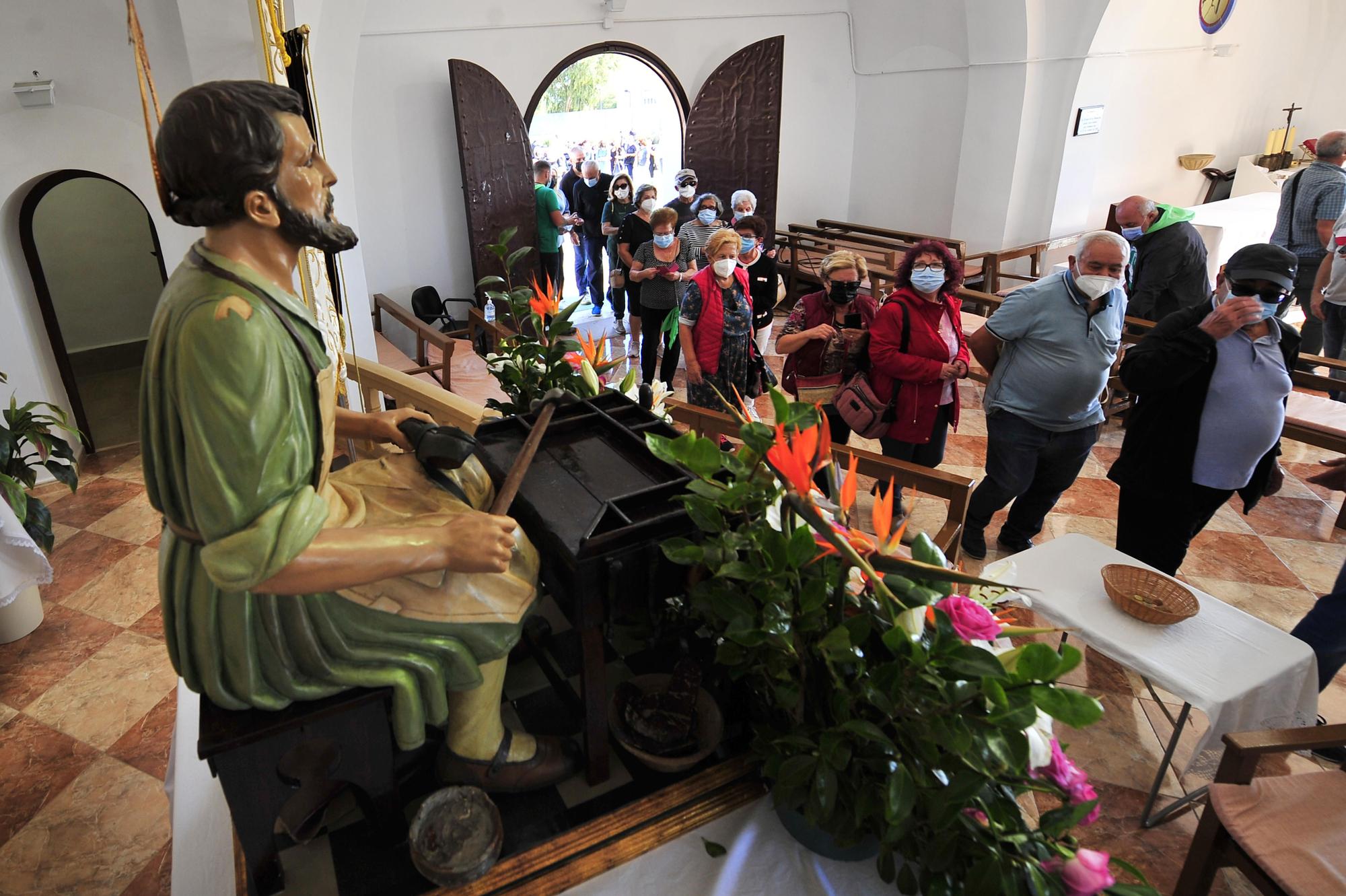 Primera celebracion de la romeria de San Crispin tras la pandemia