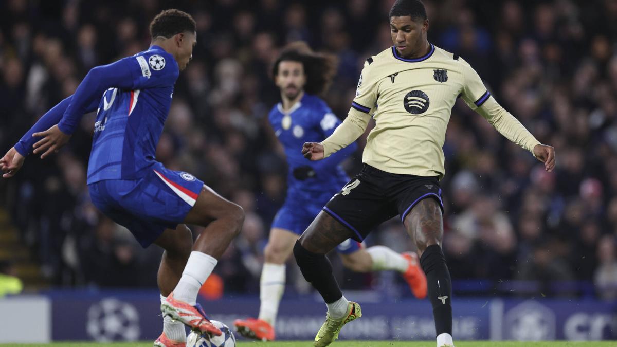 El Barça tropieza en Stamford Bridge