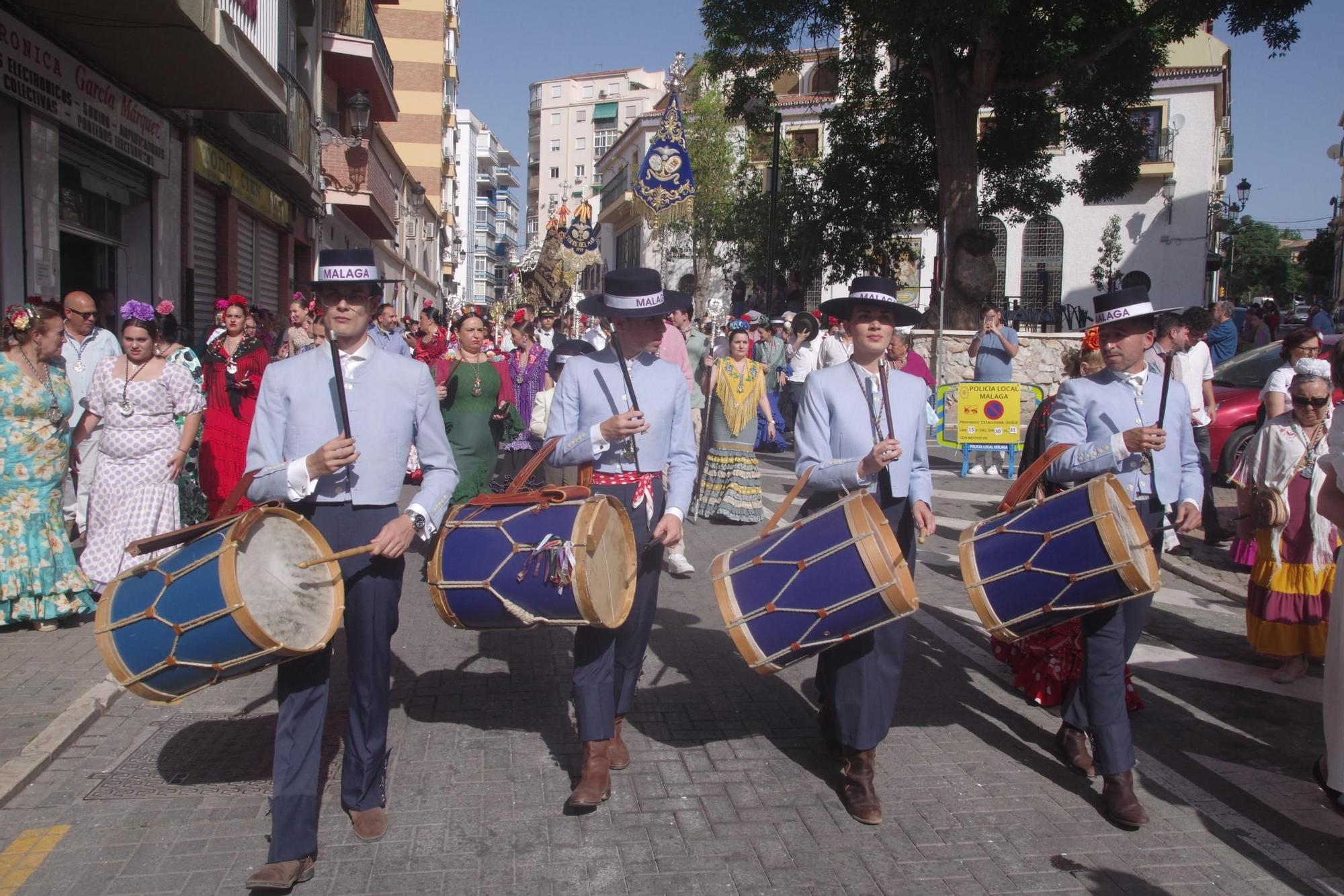 Este sábado inicia su camino a Huelva la Real Hermandad del Rocío de Málaga