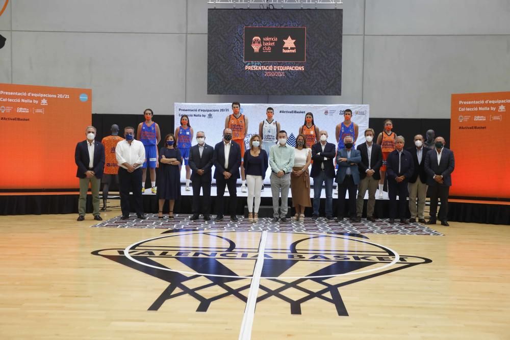 Presentación equipaciones del Valencia Basket