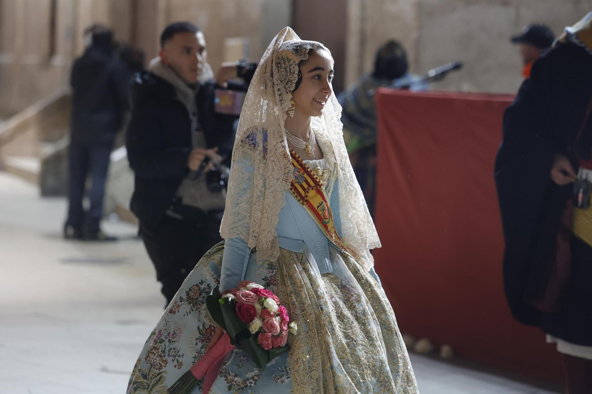 Falleras Mayores en la Ofrenda 2025. Día 17 (3/4)