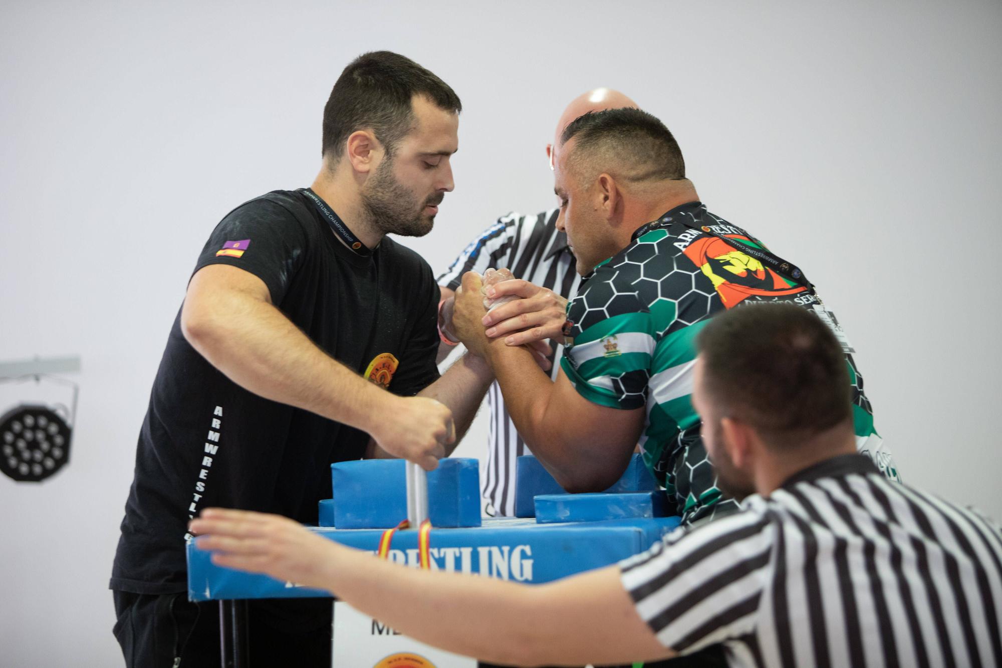 Las imágenes del Campeonato de España de lucha de brazos celebrado en s'Arenal