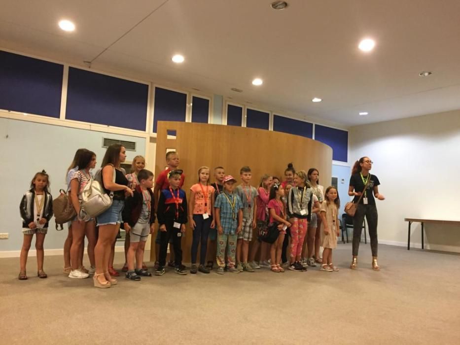40 niños de la zona del desastre de Chernóbil pasan sus vacaciones en Mallorca