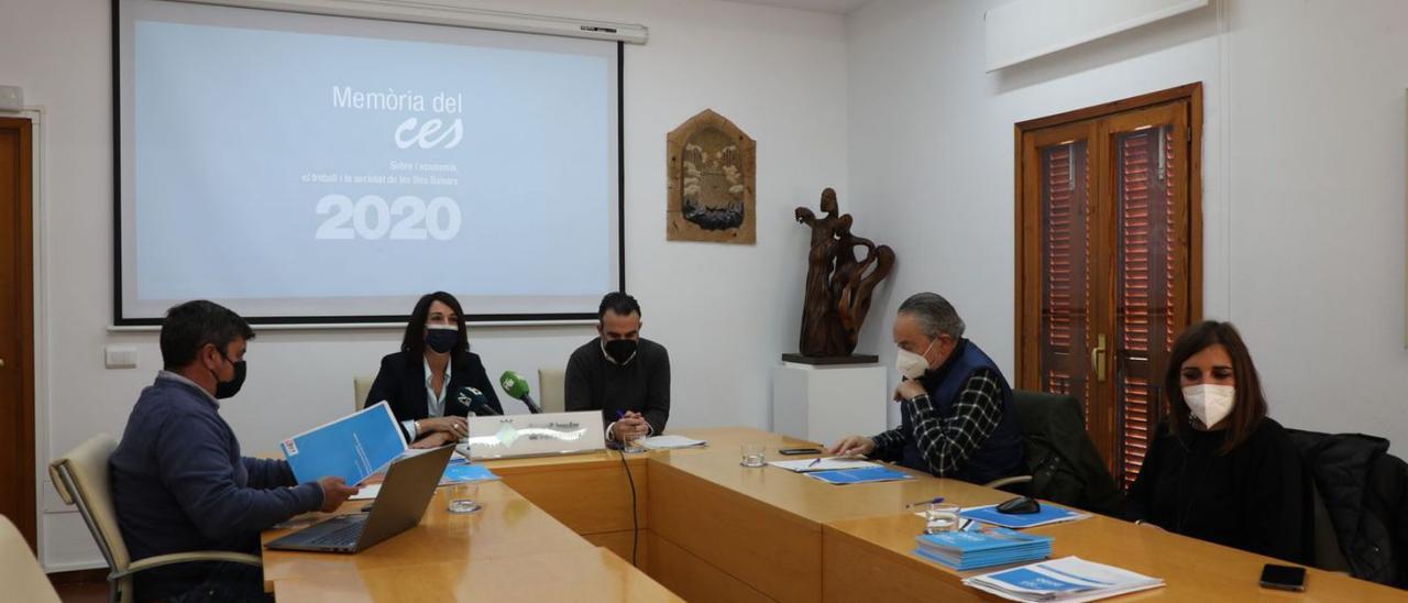 Presentación de la Memoria del CES 2020 en Formentera. | C.C.