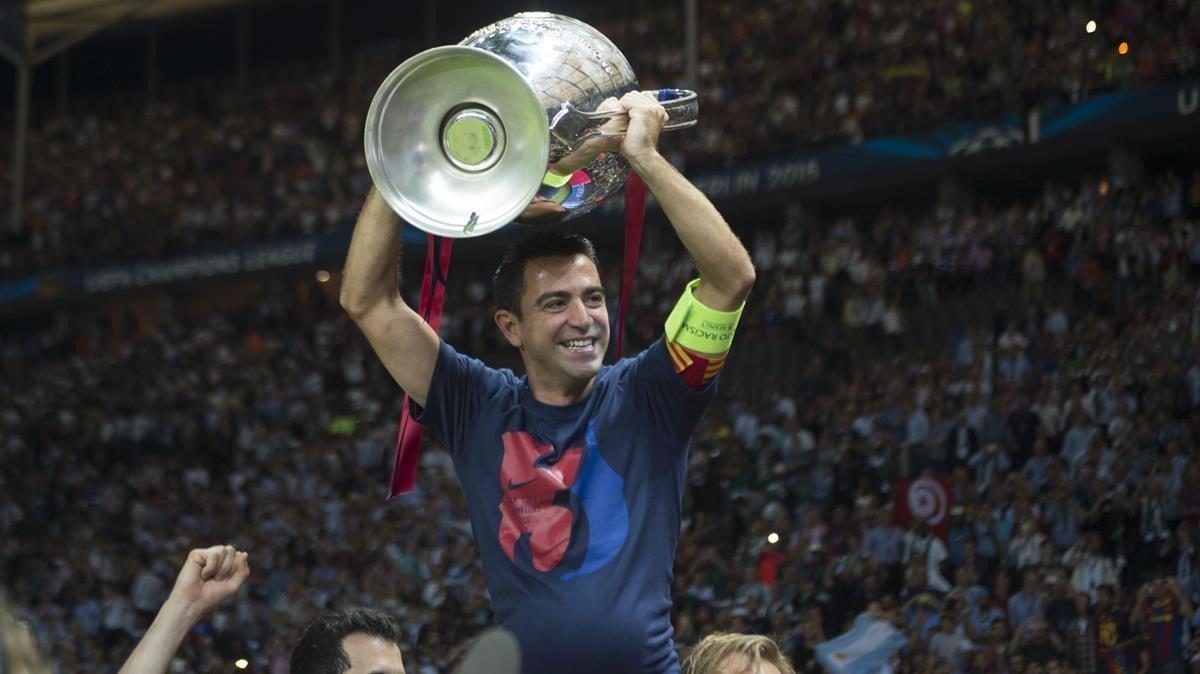 zentauroepp29946742 berlin 06 06 2015 xavi celebra la quinta champions az190502172019 zentauroepp29946742 berlin 06 06 2015 xavi celebra la quinta champions az190502172019