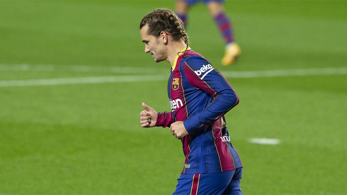 Griezmann durante un partido