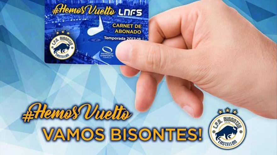 Ambiciosa campaña de abonos del Bisontes