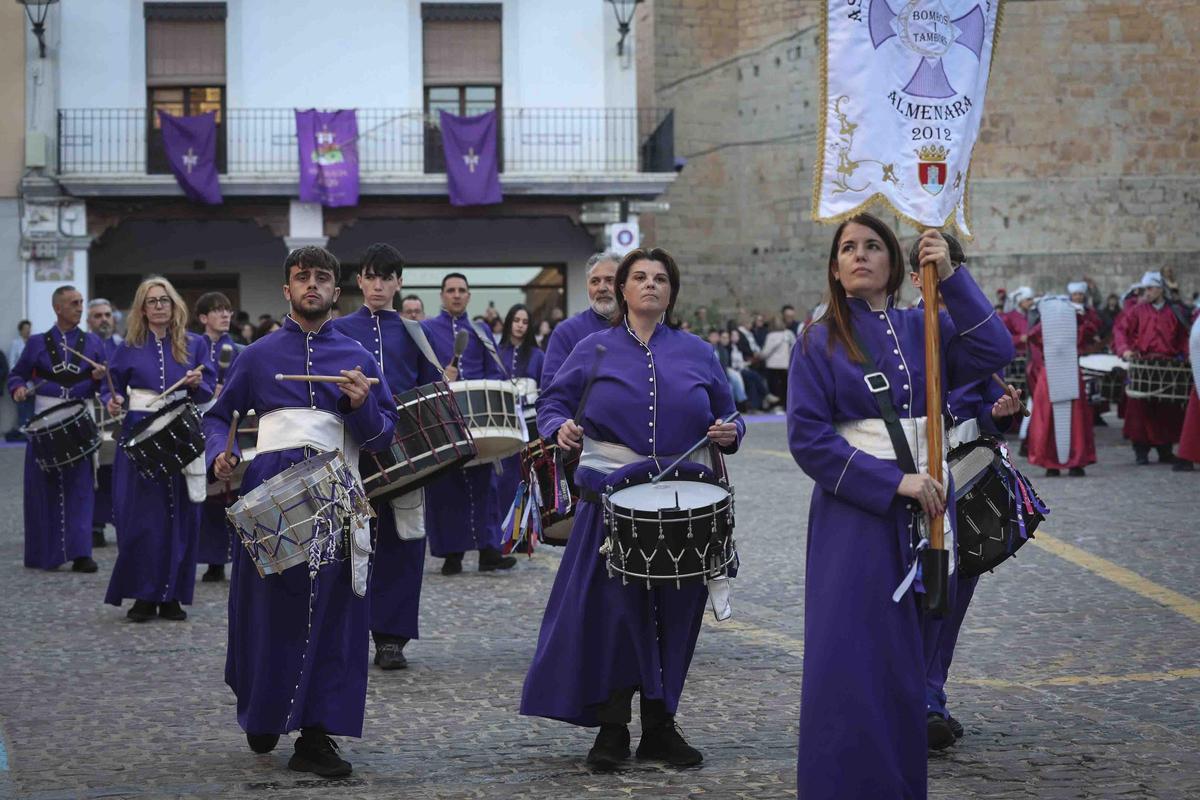 Los mejores momentos de la Tamborrada en la Semana Santa de Sagunt