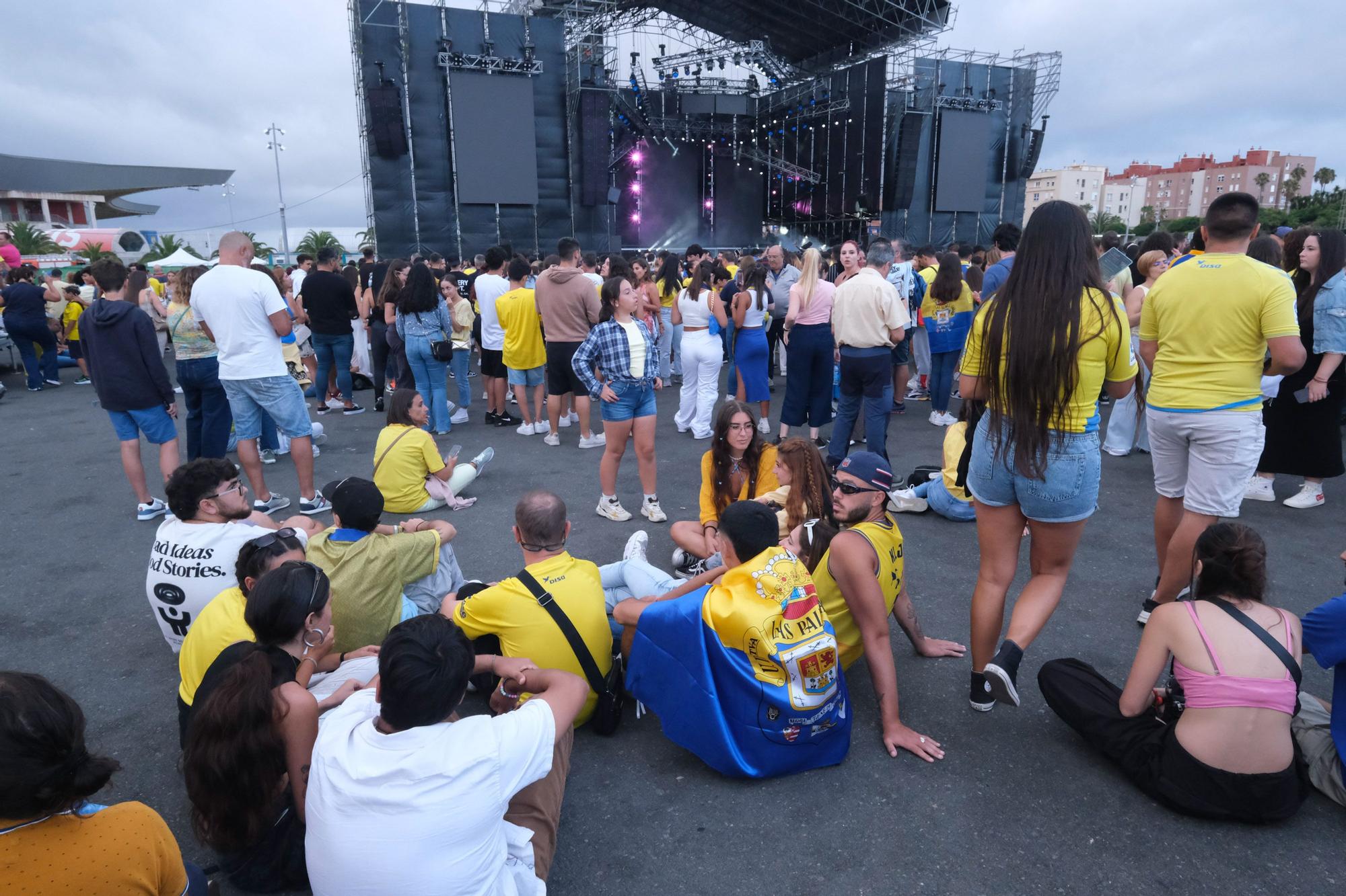 Concierto de Quevedo en el Anexo del Estadio de Gran Canaria