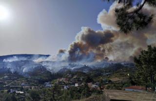 El incendio de La Palma, en imágenes
