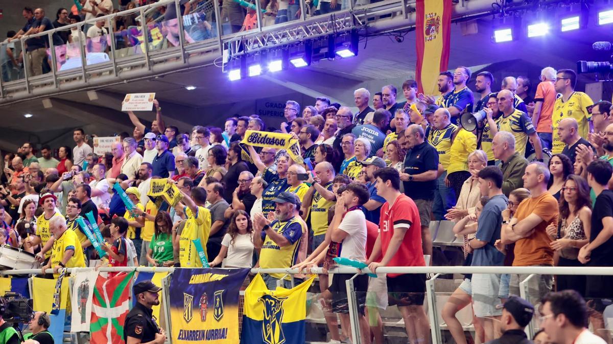 Estas son las imágenes de la final de la Copa del Rey de Balonmano en Alicante