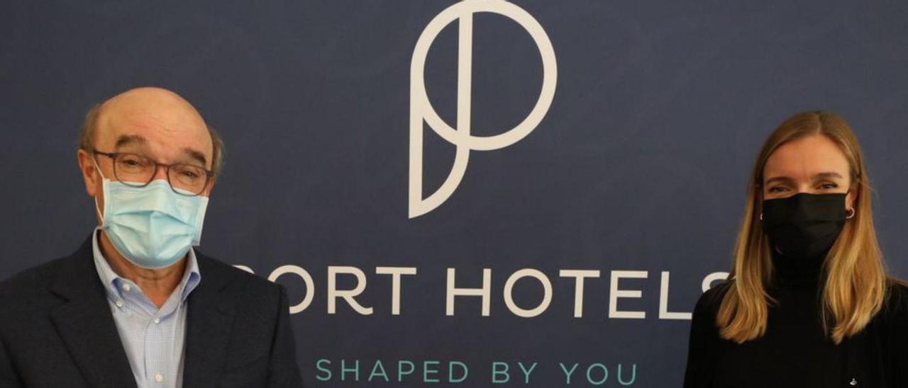 Presentación, en Elche, de la nueva imagen de Port Hotels. | ANTONIO AMORÓS